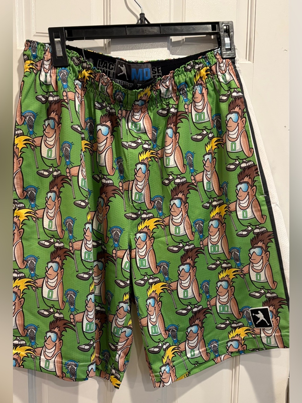 Lacrosse Unlimited Athletic Men’s Print Shorts. Size M